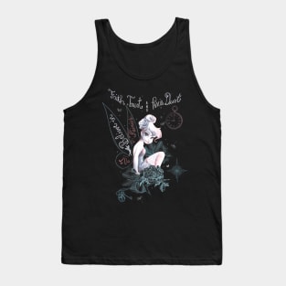 Disney  Pan Tinker Bell  Drawing Portrait Tank Top